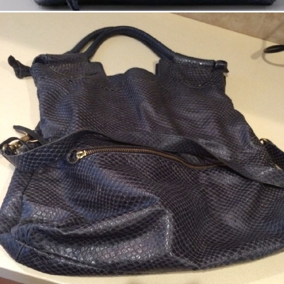 Foley +Corinna Python Tote bag - Picture 2 of 3